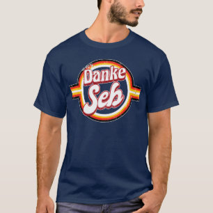 T-shirt Cadeaux de fan de course de voiture F1 Danke Seb D