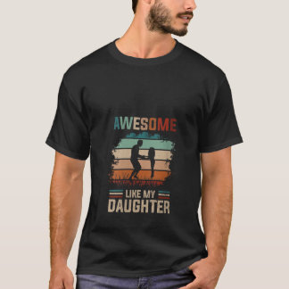 T-shirt Cadeaux de Fête des Pères pour femmes Incroyables