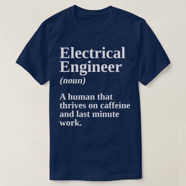 T-shirt Cadeaux De Génie Électrique Pour Hommes Père Defin (Design devant)