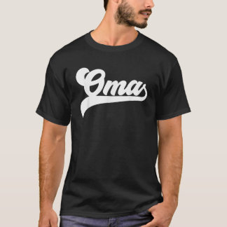 T-shirt Cadeaux de grand-mère pour la fête des mères Oma