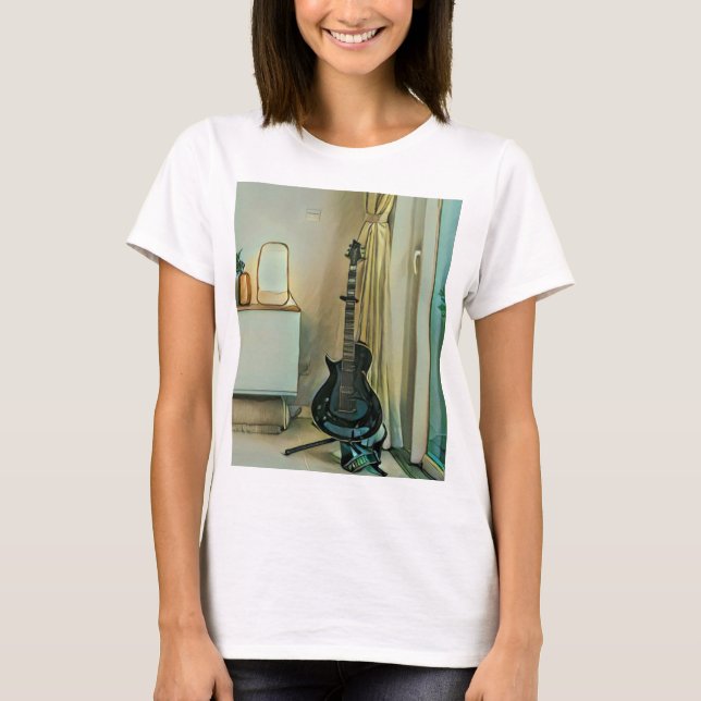 T-shirt Cadeaux de guitare pour papa (Devant)