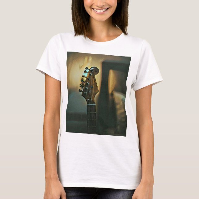 T-shirt Cadeaux de guitare vintages (Devant)
