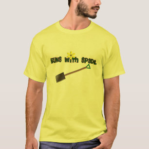 T-shirt Cadeaux de jardinier "courses avec la
