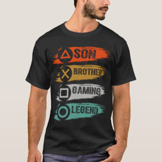 T-shirt Cadeaux De Jeu Pour Jeunes Garçons 8-16 Ans Joueur