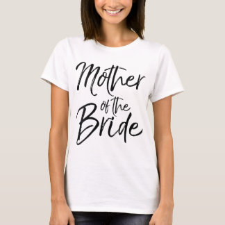 T-shirt Cadeaux de la fête de la nuptiale mariage pour mam