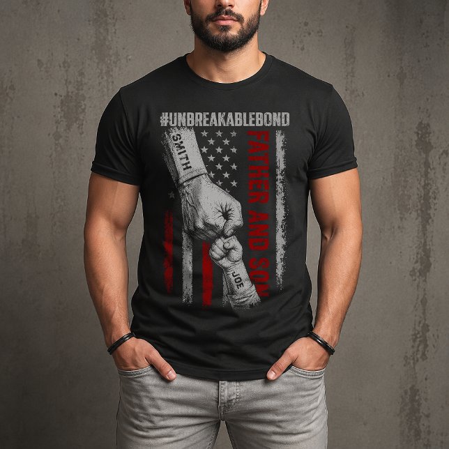 T-shirt Cadeaux de la Fête des Pères : Lien Indéfectible e (Front)