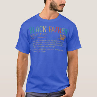 T-shirt Cadeaux de la fête des pères noir classique