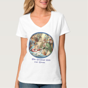 T-shirt Cadeaux de la nativité Jésus