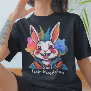 T-shirt Cadeaux de lapin élégant pour Coiffeur Liste d'éto