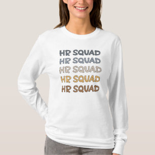 T-shirt Cadeaux de l'équipe des ressources humaines de l'e