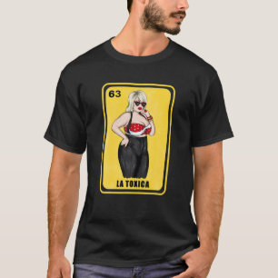 T-shirt Cadeaux de loterie mexicains Filles de bingo de lo