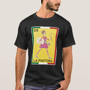 T-shirt Cadeaux De Loterie Pour Femmes Loterie Mexicaine B