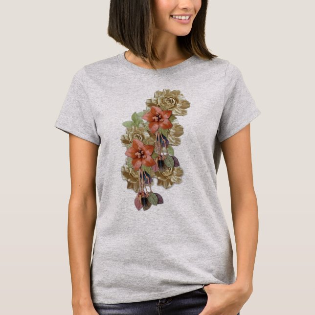 T-shirt Cadeaux de mariage Cherry Blossoms (Devant)