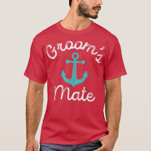 T-shirt Cadeaux de mariage Thème Marin pour Garçons d'Honn