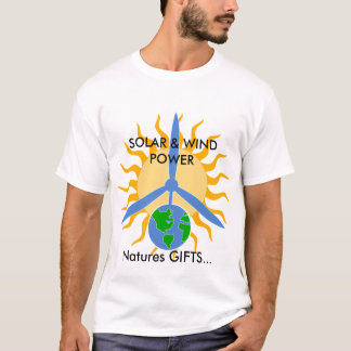 T-shirt CADEAUX de natures…, SOLAIRE et VENT…