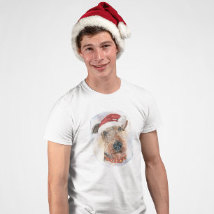 T-shirt Cadeaux de Noël Airedale Terrier pour les amoureux