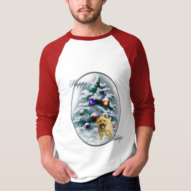 T-shirt Cadeaux de Noël Cairn Terrier (Devant)