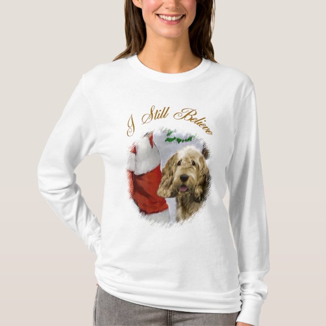 T-shirt Cadeaux de Noël Otterhound (Devant)
