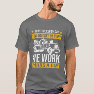 T-shirt Cadeaux de panne de voiture Towruckowruck famille