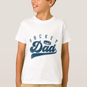 T-shirt Cadeaux de papa hockey pour la fête des pères 