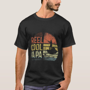 T-shirt Cadeaux de pêche Papa vraiment cool Papa Anniversa