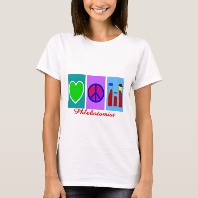 T-shirt Cadeaux de Phlebotomist (Devant)