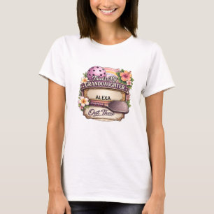 T-shirt Cadeaux de pickleball pour petite-fille : Ma petit