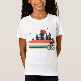 T-Shirt Cadeaux de recyclage de vélo de montagne de rétr
