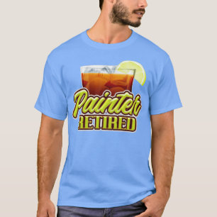T-shirt Cadeaux de retraite pour peintre