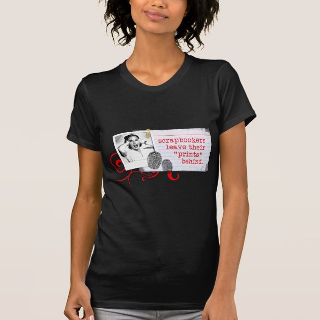 T-shirt Cadeaux de Scrapbooking des cultures de chaux (Devant)