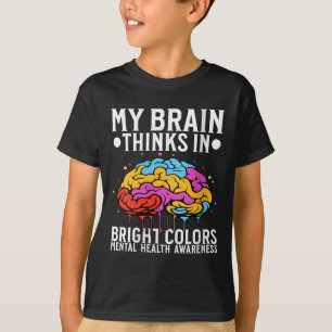 T-shirt Cadeaux de sensibilisation à la santé mentale des