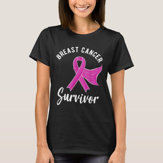 T-shirt Cadeaux de sensibilisation au cancer du sein Femme (Devant)