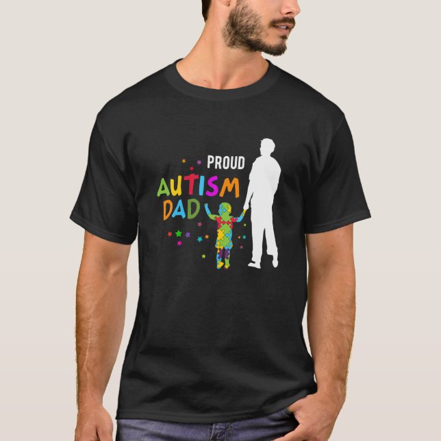 T-shirt Cadeaux de sensibilisation sur l'autisme pour homm (Devant)