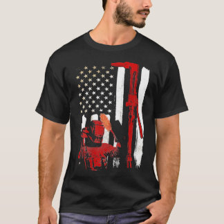 T-shirt Cadeaux de soudeur Image de soudage drôle au dos d