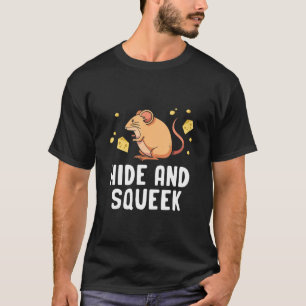 T-shirt Cadeaux de souris pour hommes Maus lâche animal de