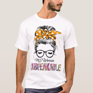 T-shirt Cadeaux de soutien au ruban de sensibilisation MS