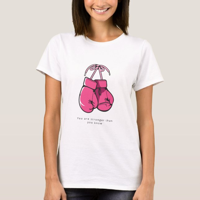 T-shirt Cadeaux de soutien pour le cancer du sein Cancer L (Devant)