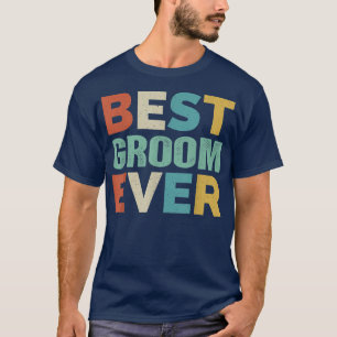 T-shirt Cadeaux de style rétro pour le marié vintage drôle