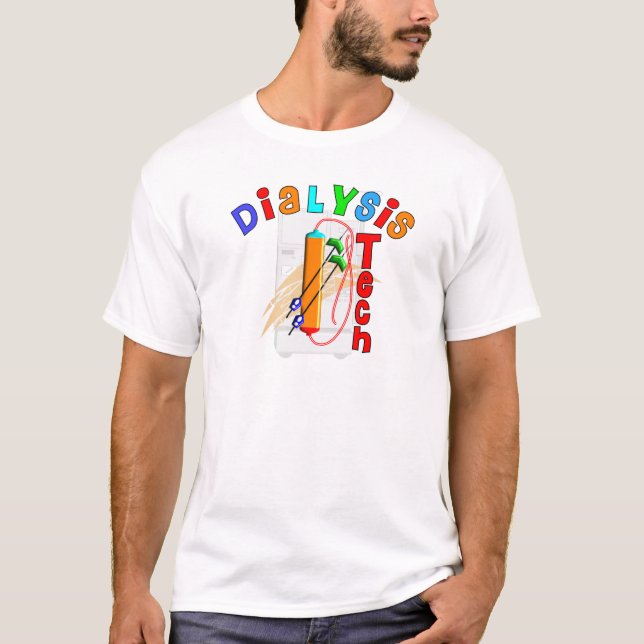 T-shirt Cadeaux de technologie de dialyse (Devant)
