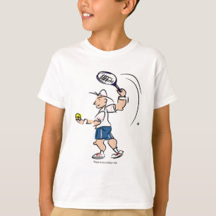 T-shirt Cadeaux de tennis pour garçons. Customise-le toi-m