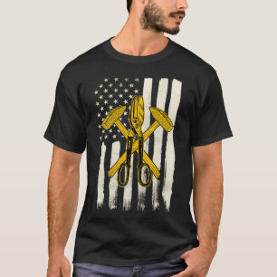 T-shirt Cadeaux de tôlier drôles et patriotiques américain