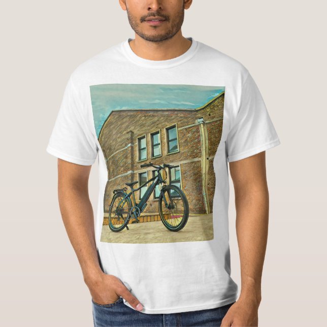 T-shirt Cadeaux de vélo pour elle (Devant)