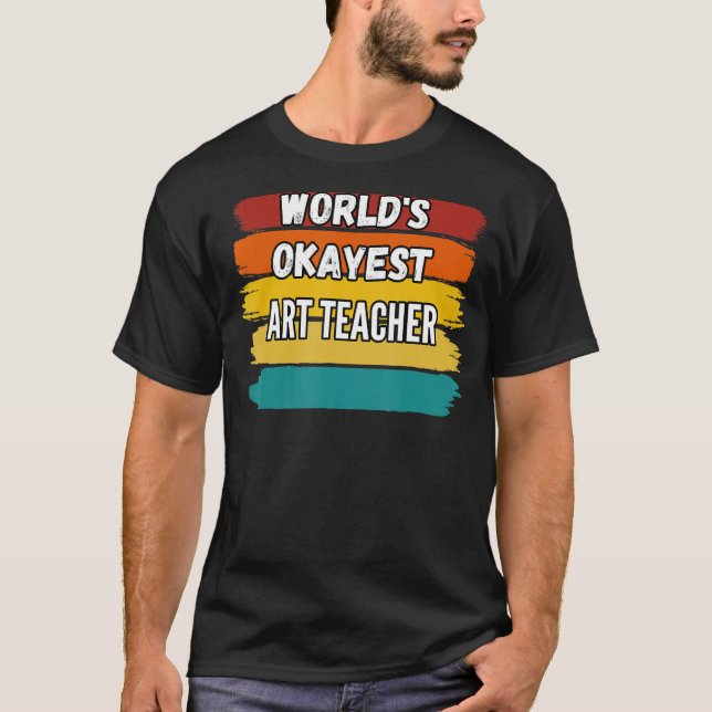 T-shirt Cadeaux d'enseignant d'art, professeur d'art le pl (Devant)