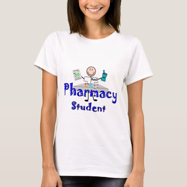 T-shirt Cadeaux d'étudiant de pharmacie (Devant)