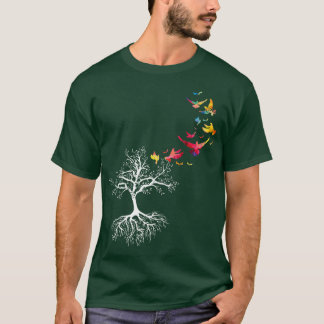 T-shirt Cadeaux d'oiseaux Amoureux des animaux Observation