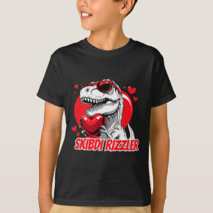 T-shirt Cadeaux drôles de la Saint-Valentin Skibidi Rizzle
