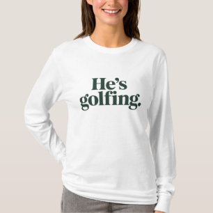 T-shirt Cadeaux drôles de mari golfeur Golf Il fait du gol