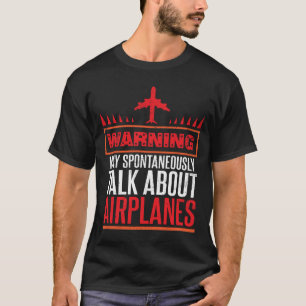 T-shirt Cadeaux drôles de pilote et d'avions