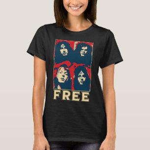 T-shirt Cadeaux drôles pour garçons et filles Free The Ban