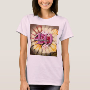 T-shirt Cadeaux du 40e anniversaire du Mariage